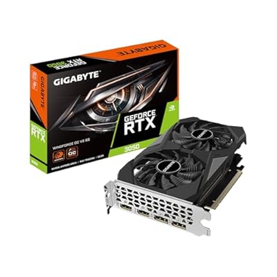 GIGABYTE GeForce RTX 3050 WINDFORCE OC V2 6GB Graphics Card